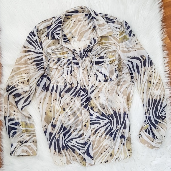 MICHAEL Michael Kors Tops - MICHAEL KORS Button down Shirt